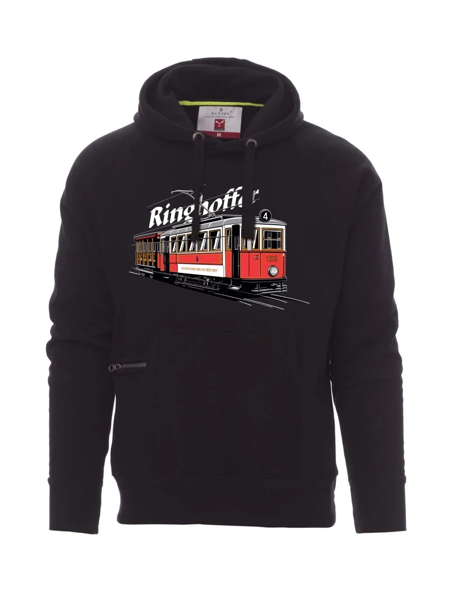 Black men´s sweatshirt Tram Ringhoffer