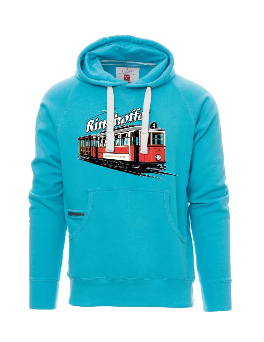 Light blue men´s sweatshirt Tram Ringhoffer