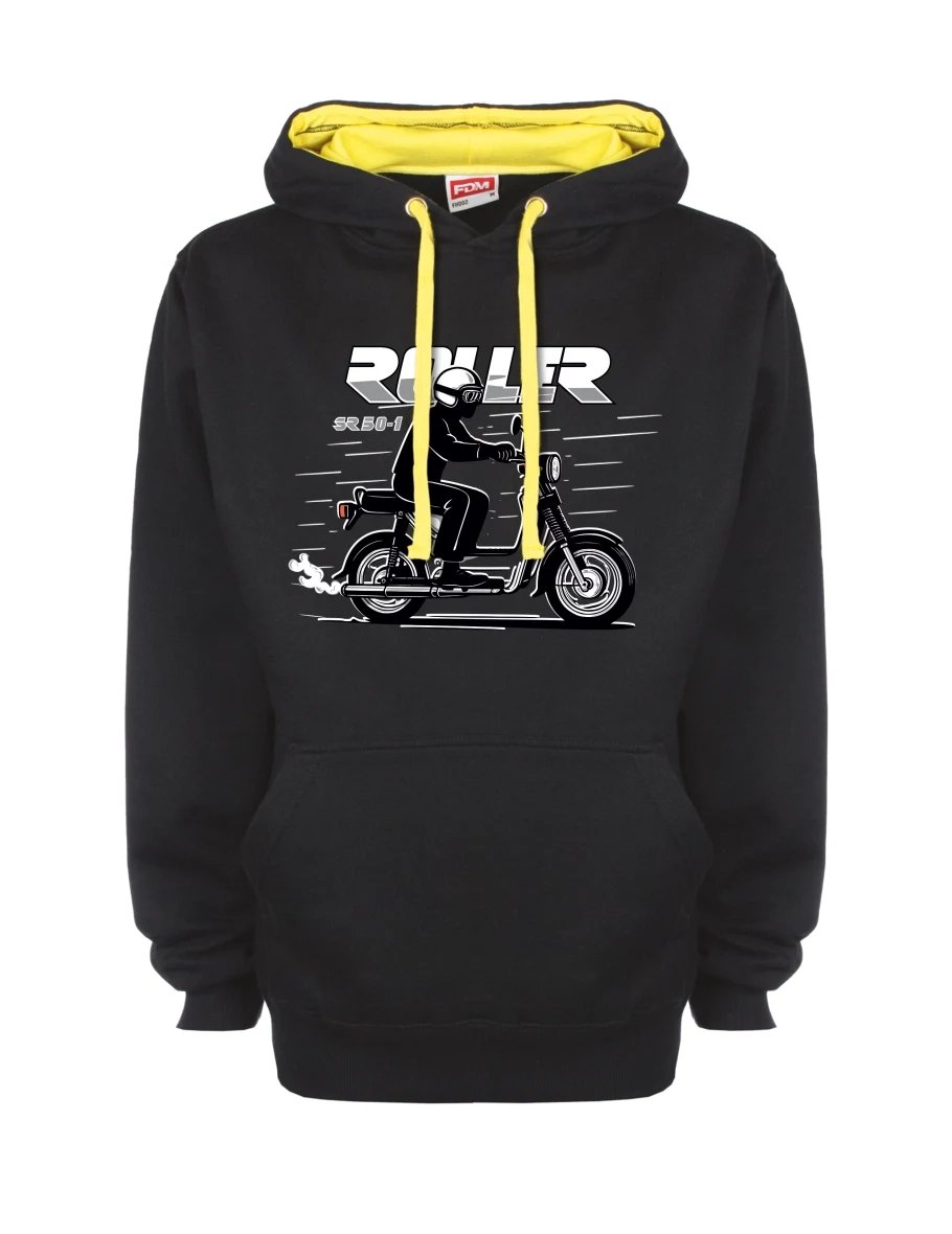 Yellow-black sweatshirt Scooter SR 50/1 Roller