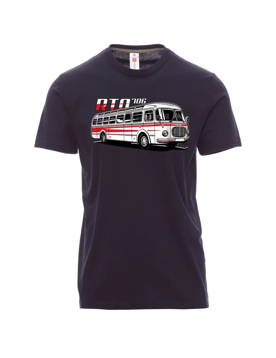 Navy men´s T-shirt Bus RTO 706