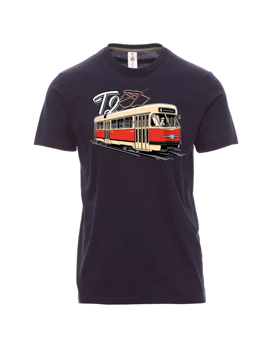 Navy men´s T-shirt Tram T2