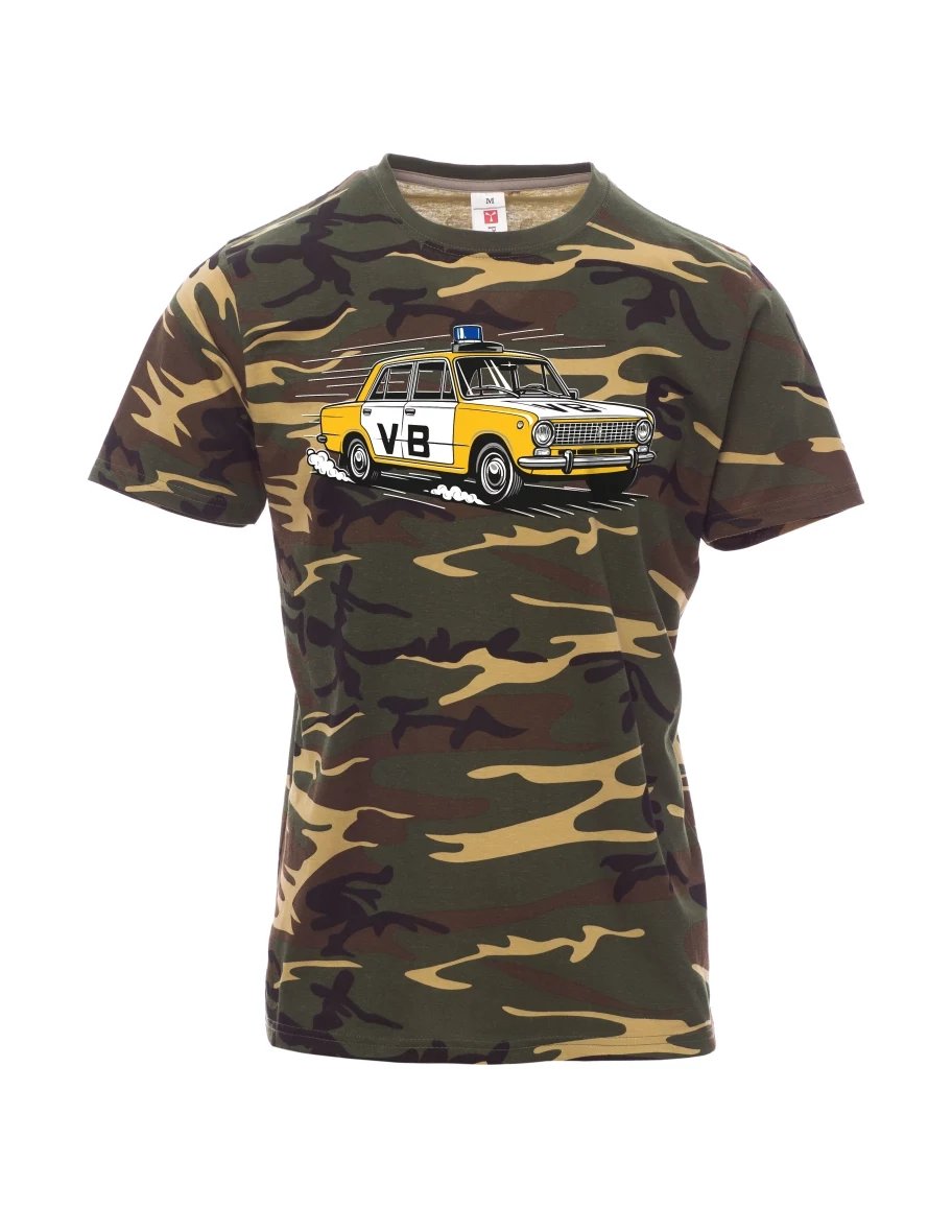 Camouflage men´s T-shirt Car VAZ 2101 VB
