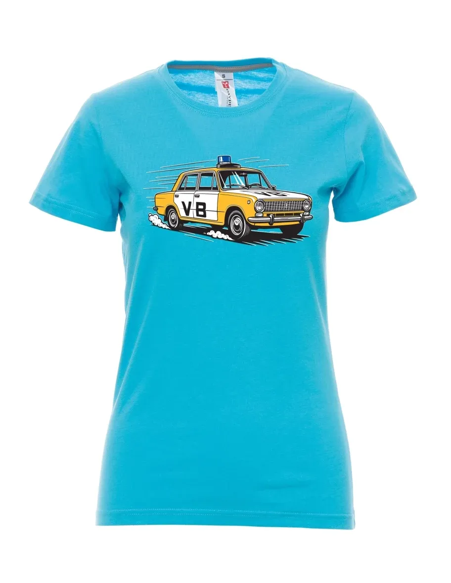 Reef blue women´s T-shirt Car VAZ 2101 VB