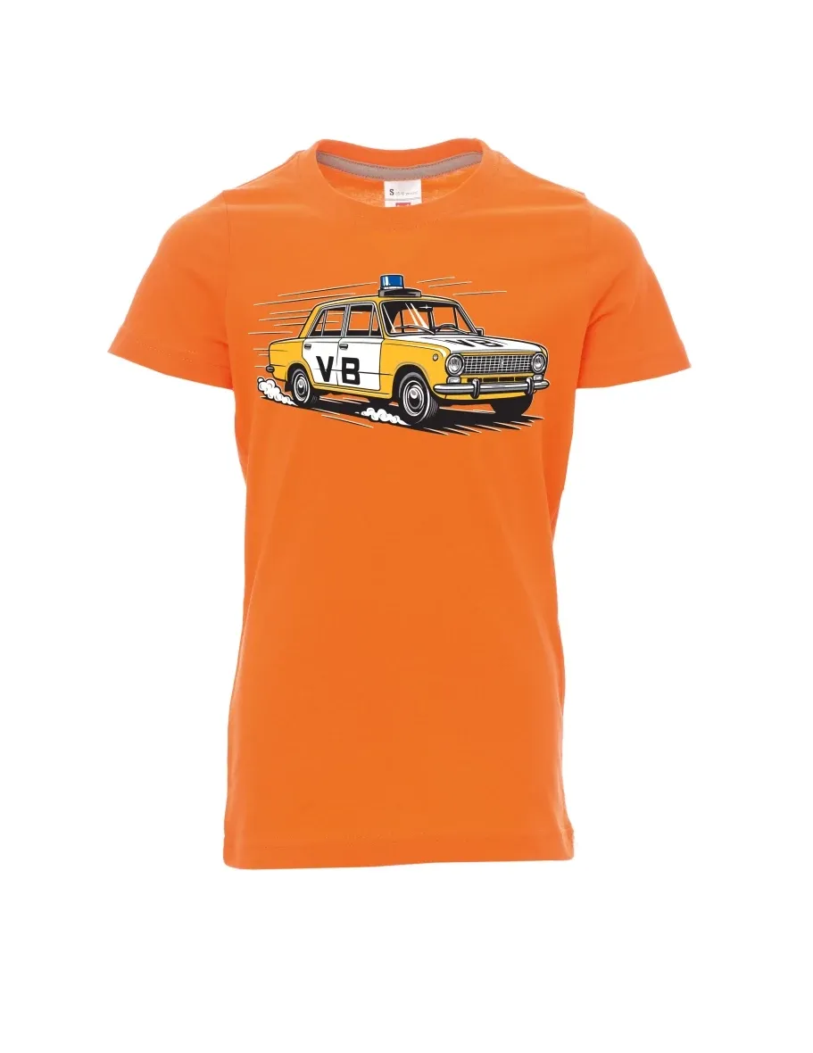 Orange children´s T-shirt Car VAZ 2101 VB
