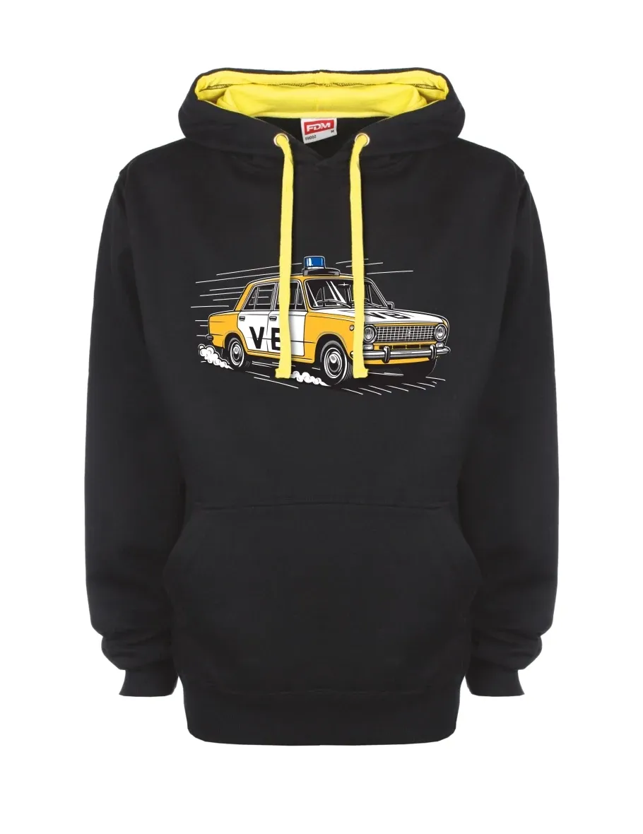 Yellow-black sweatshirt Car VAZ 2101 VB