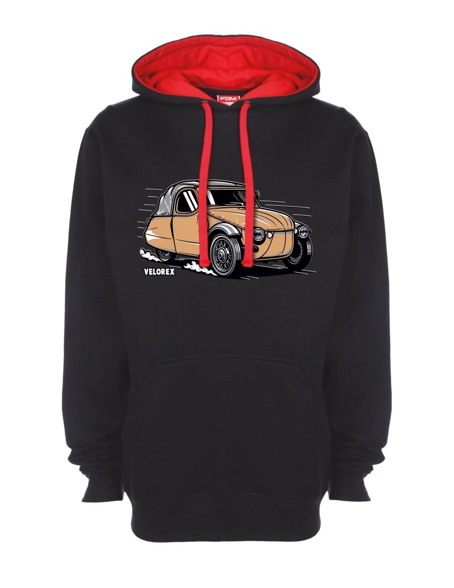 Red-black sweatshirt Car Velorex