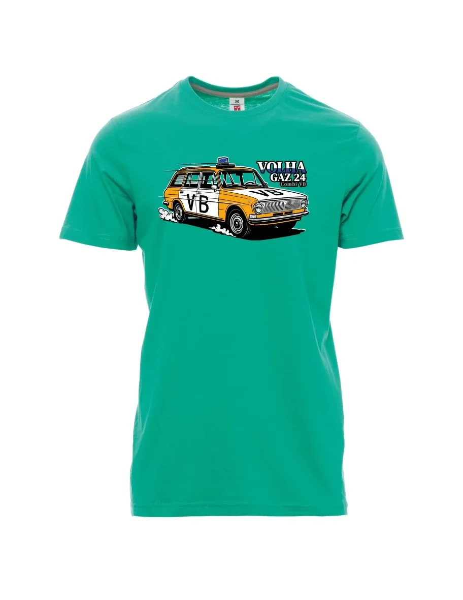 Emeralds men´s T-shirt Car Volga GAZ 24 VB