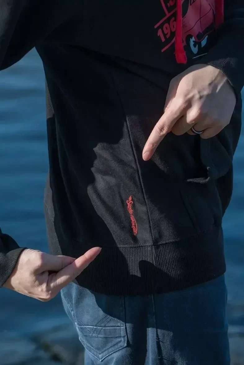 Red-black sweatshirt Aircraft MiG-15UTI