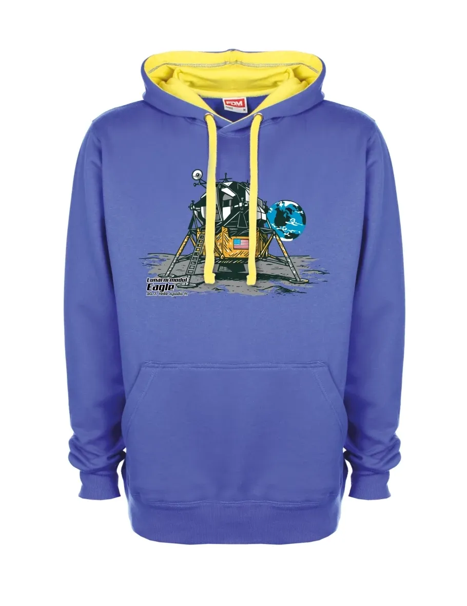 Yellow-blue sweatshirt Lunar Module Eagle