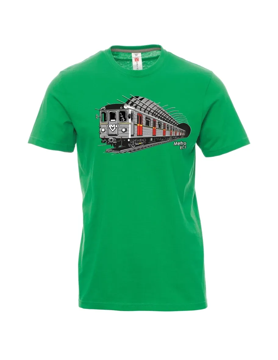 Green men´s T-shirt Metro EČS