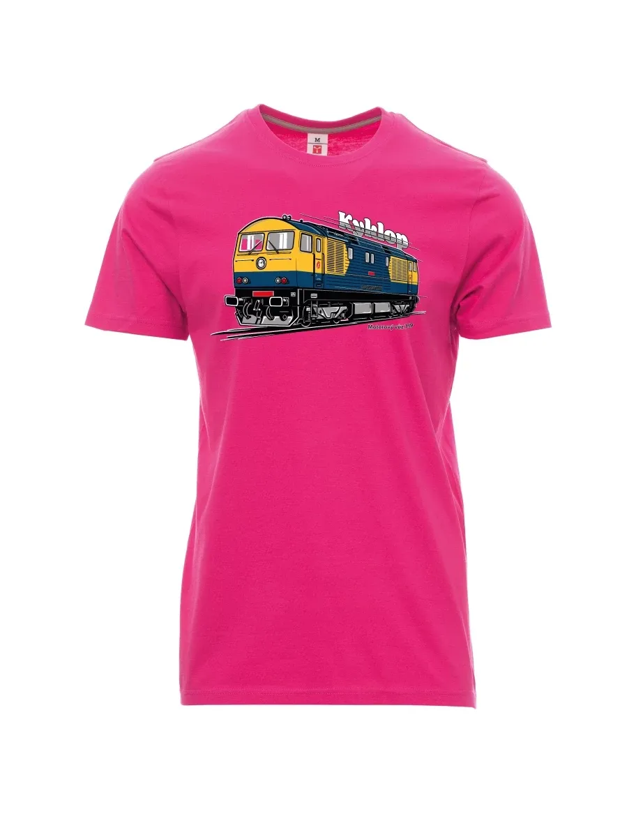 Pink men´s T-shirt Railcar 759 “Kyklop”