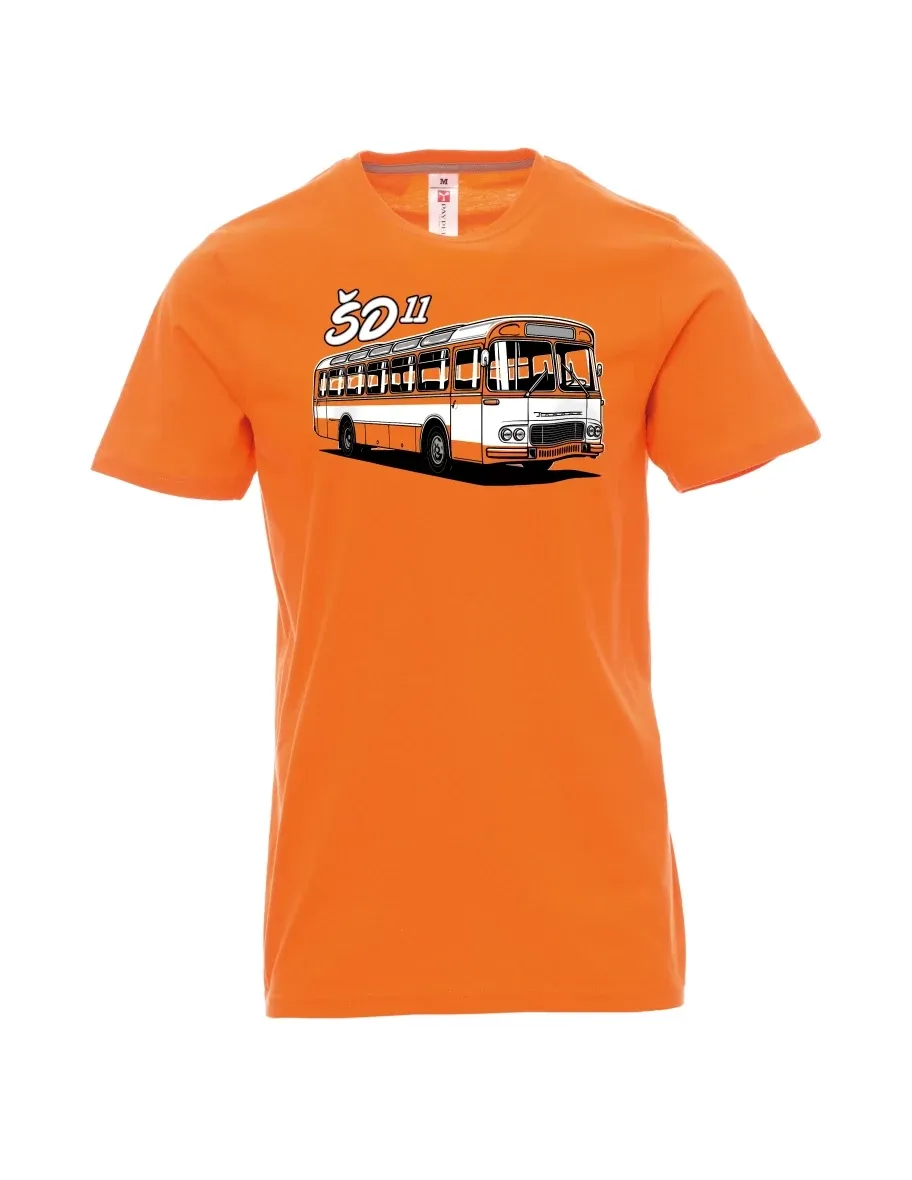Orange men´s T-shirt Bus ŠD 11