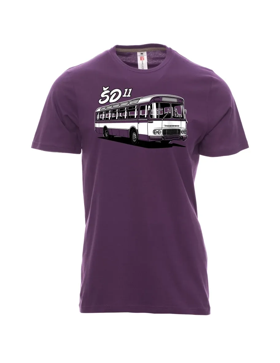 Purple men´s T-shirt Bus ŠD 11
