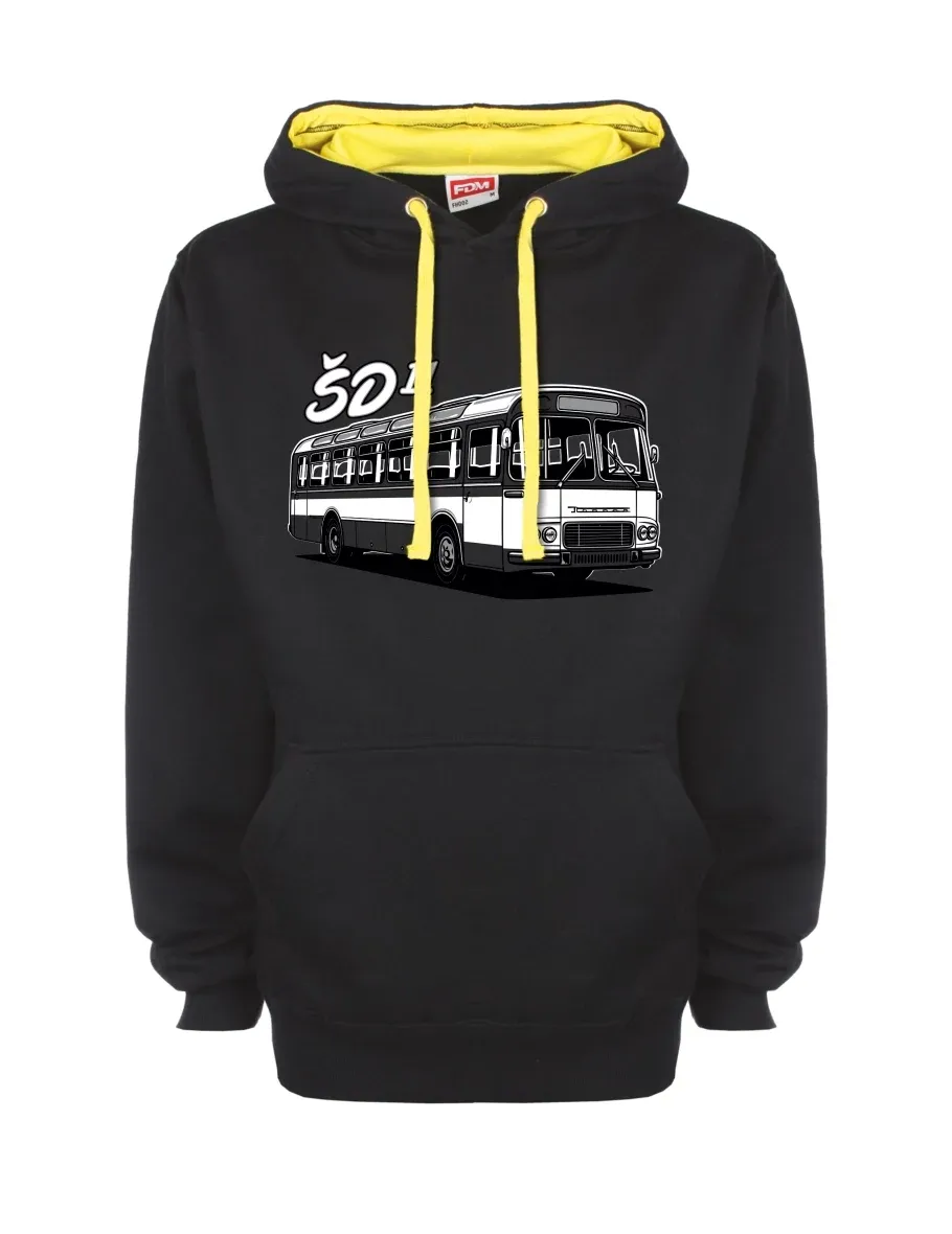 Yellow-black sweatshirt Bus ŠD 11