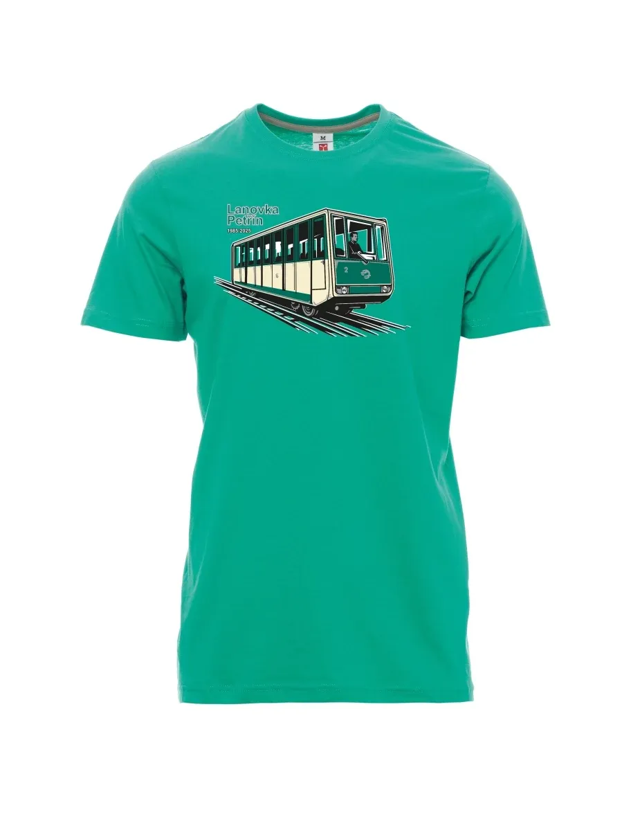 Emeralds men´s T-shirt Cable car Petřín