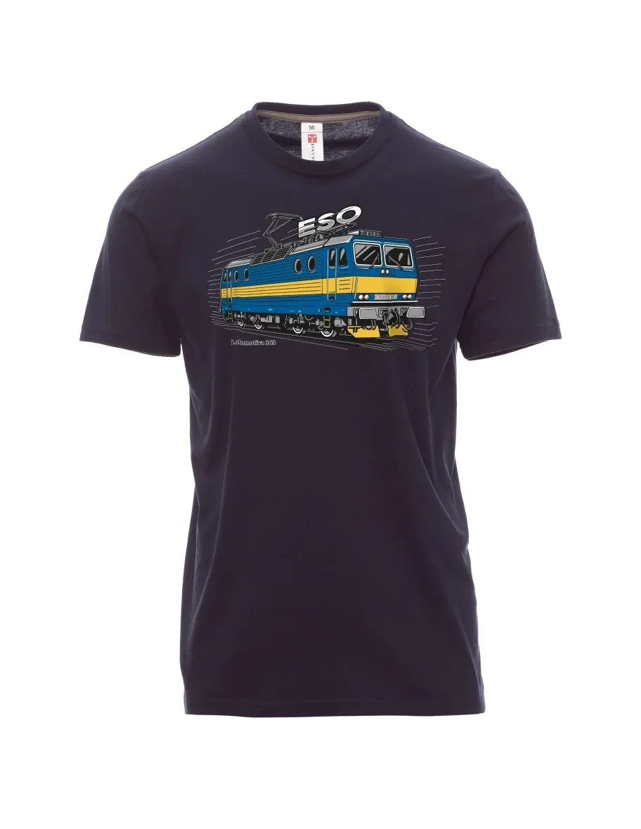 Navy men´s T-shirt Locomotive 363 “ESO”