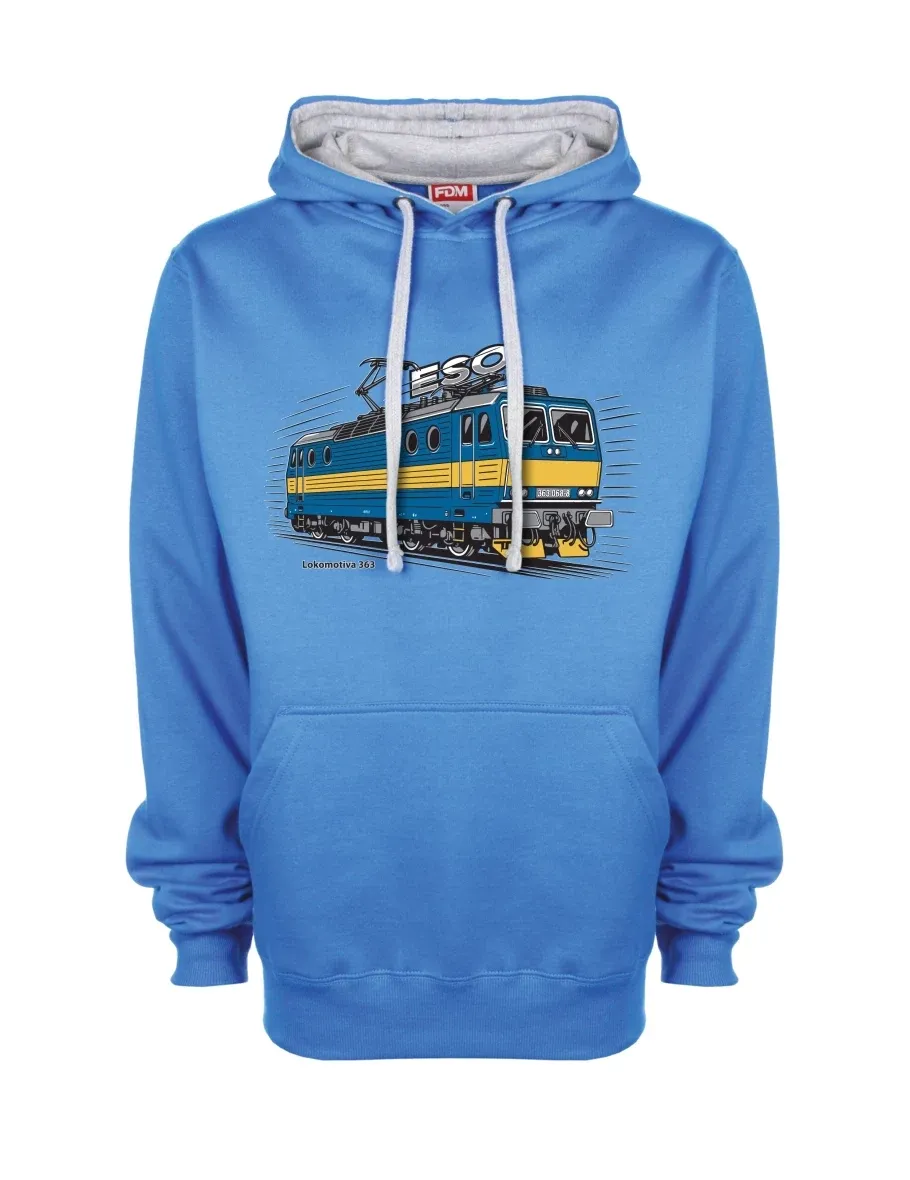 Grey-blue sweatshirt Locomotive 363 “ESO”