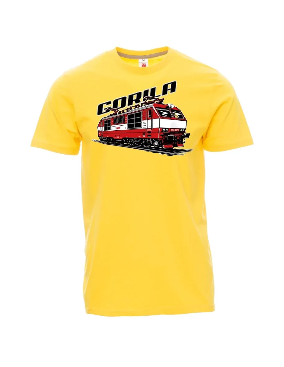Yellow men´s T-shirt Locomotive 350 “Gorila”