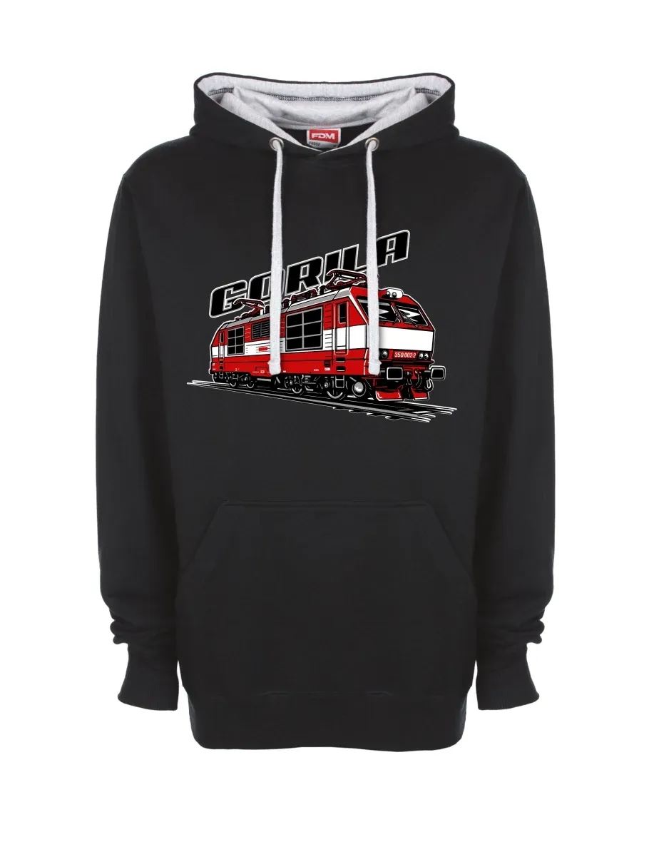 Grey-black sweatshirt Locomotive 350 “Gorila”