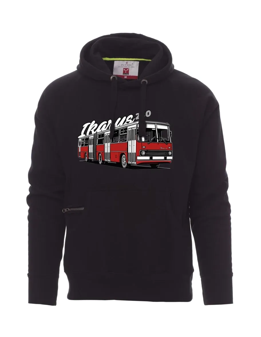 Black men´s sweatshirt Bus Ikarus 280