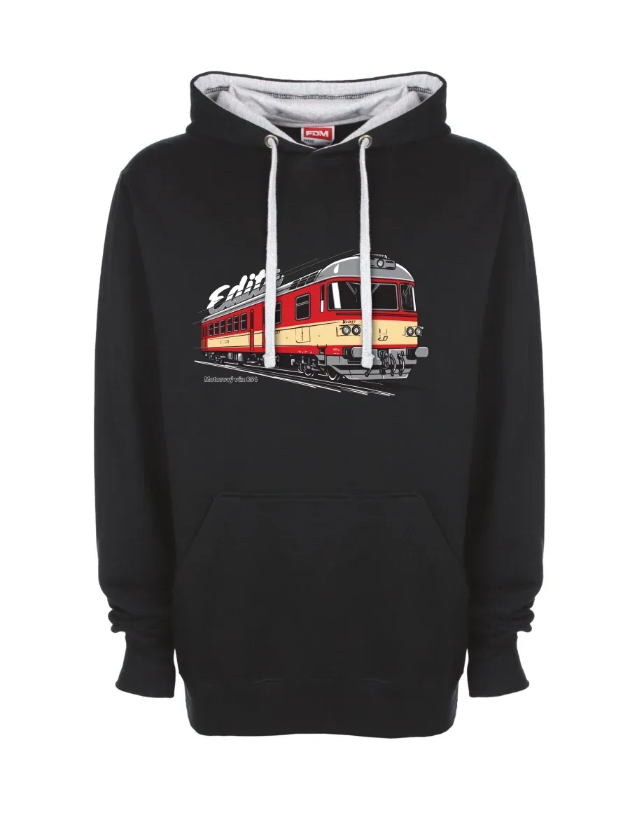 Grey-black sweatshirt Railcar 854