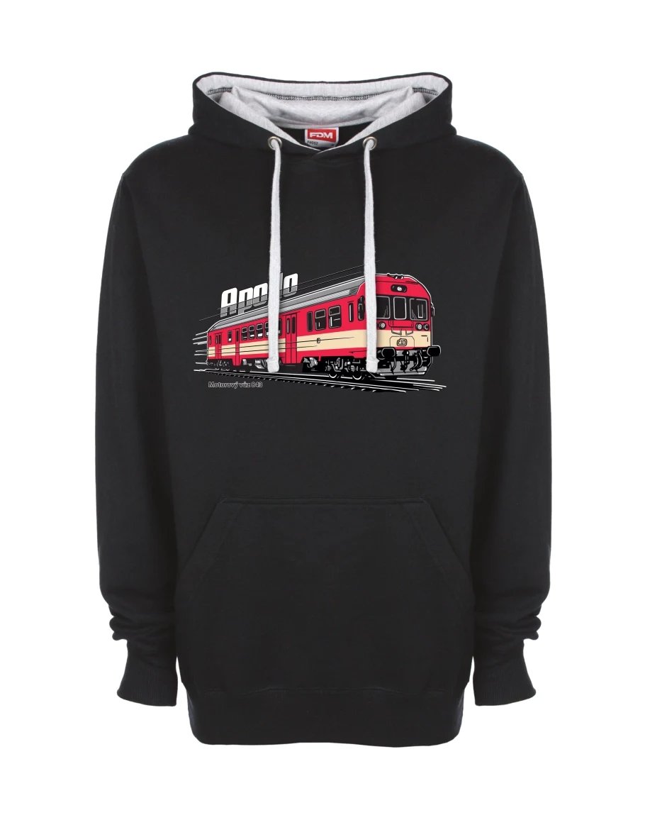 Grey-black sweatshirt Railcar 843 “Apollo”