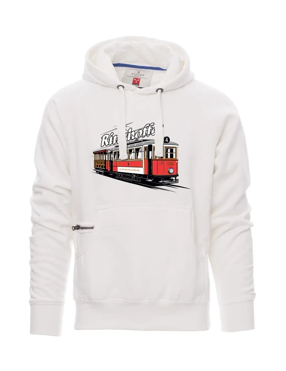 White men´s sweatshirt Tram Ringhoffer