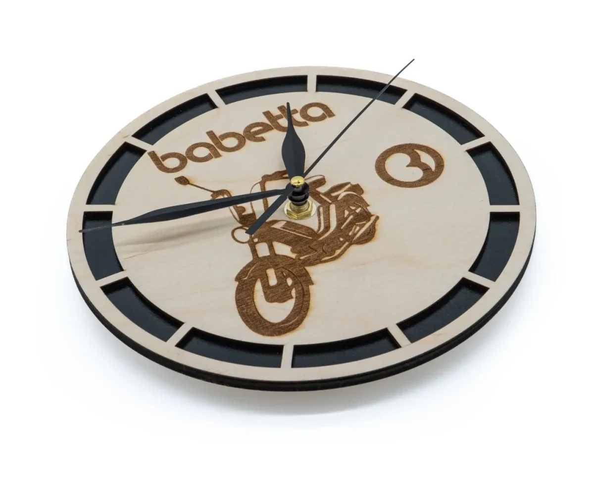 Wooden clock Babeta