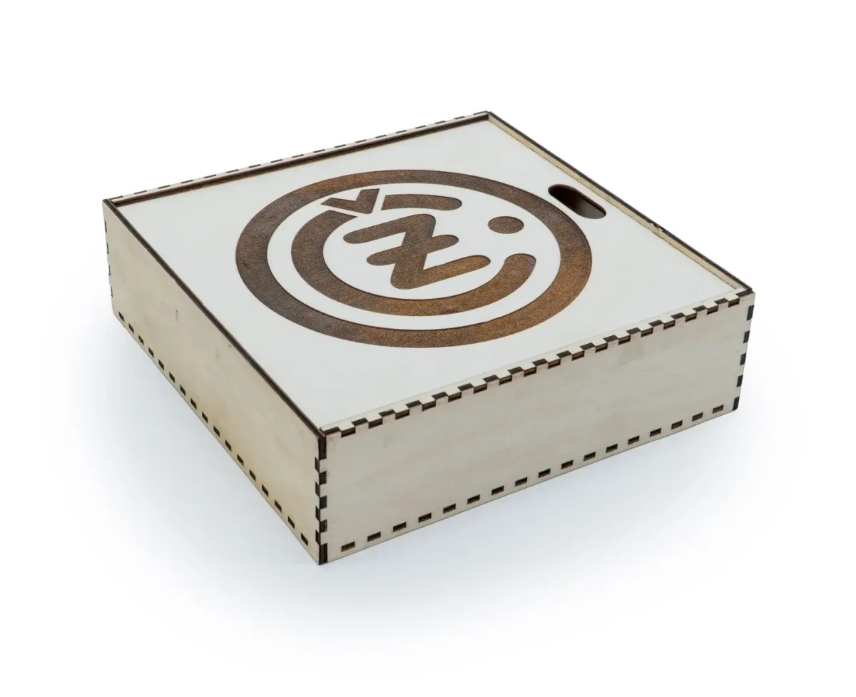 Gift box for wooden clock Logo ČZ 20 cm