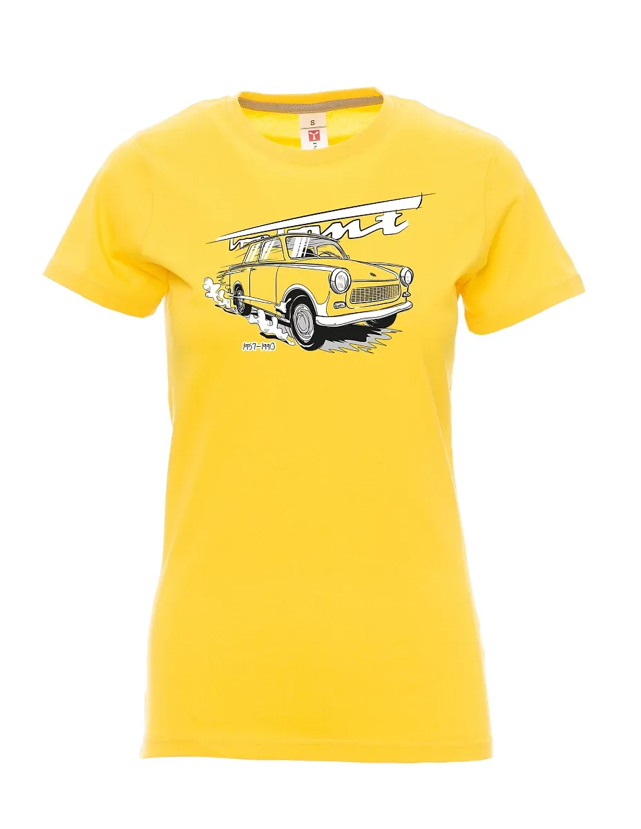 Yellow women´s T-shirt Trabi 601