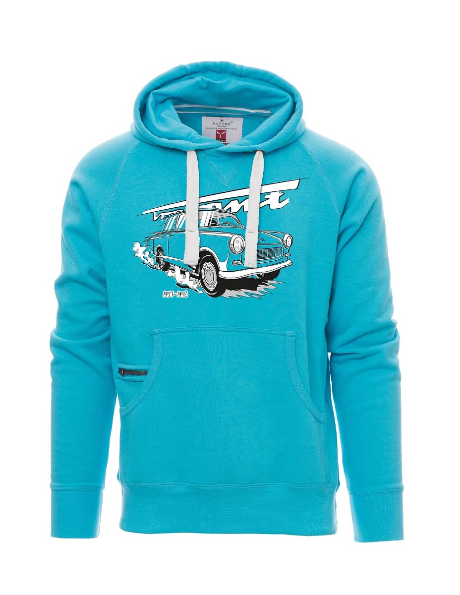 Light blue men´s sweatshirt Trabi 601