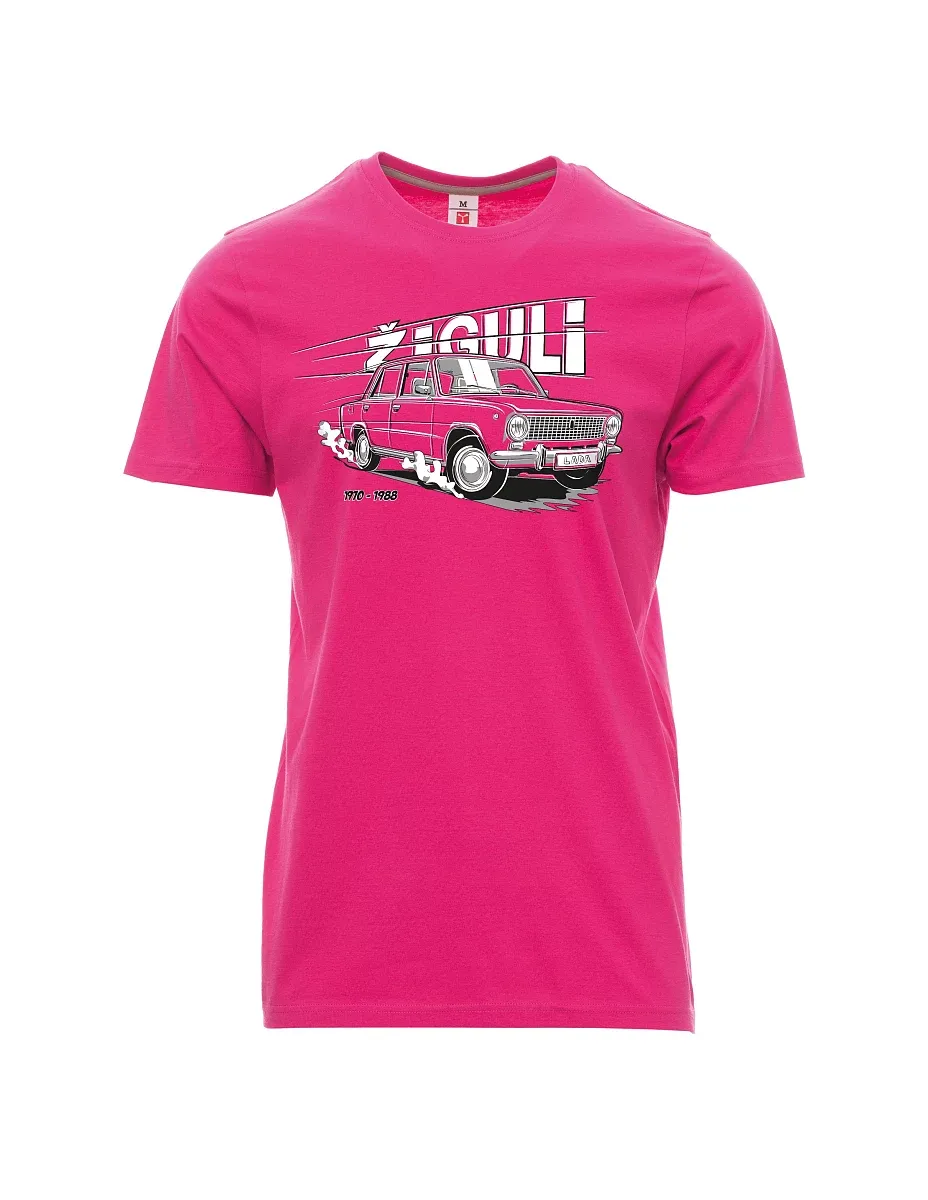 Pink men´s T-shirt Lada-Žiguli