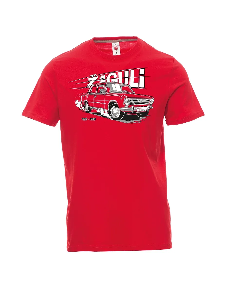 Red men´s T-shirt Lada-Žiguli