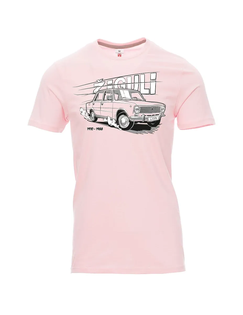 Light pink men´s T-shirt Lada-Žiguli