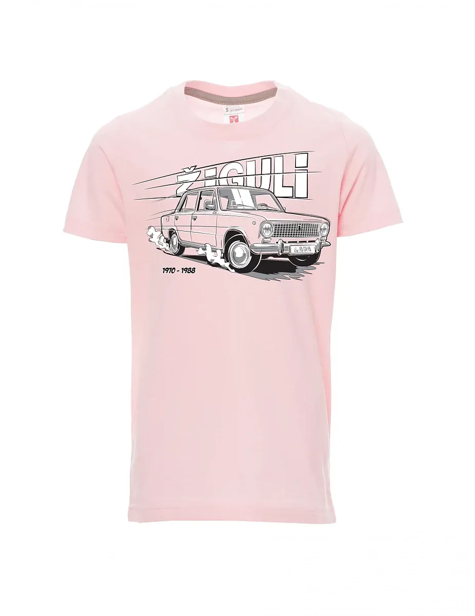 Light pink children´s T-shirt Lada-Žiguli