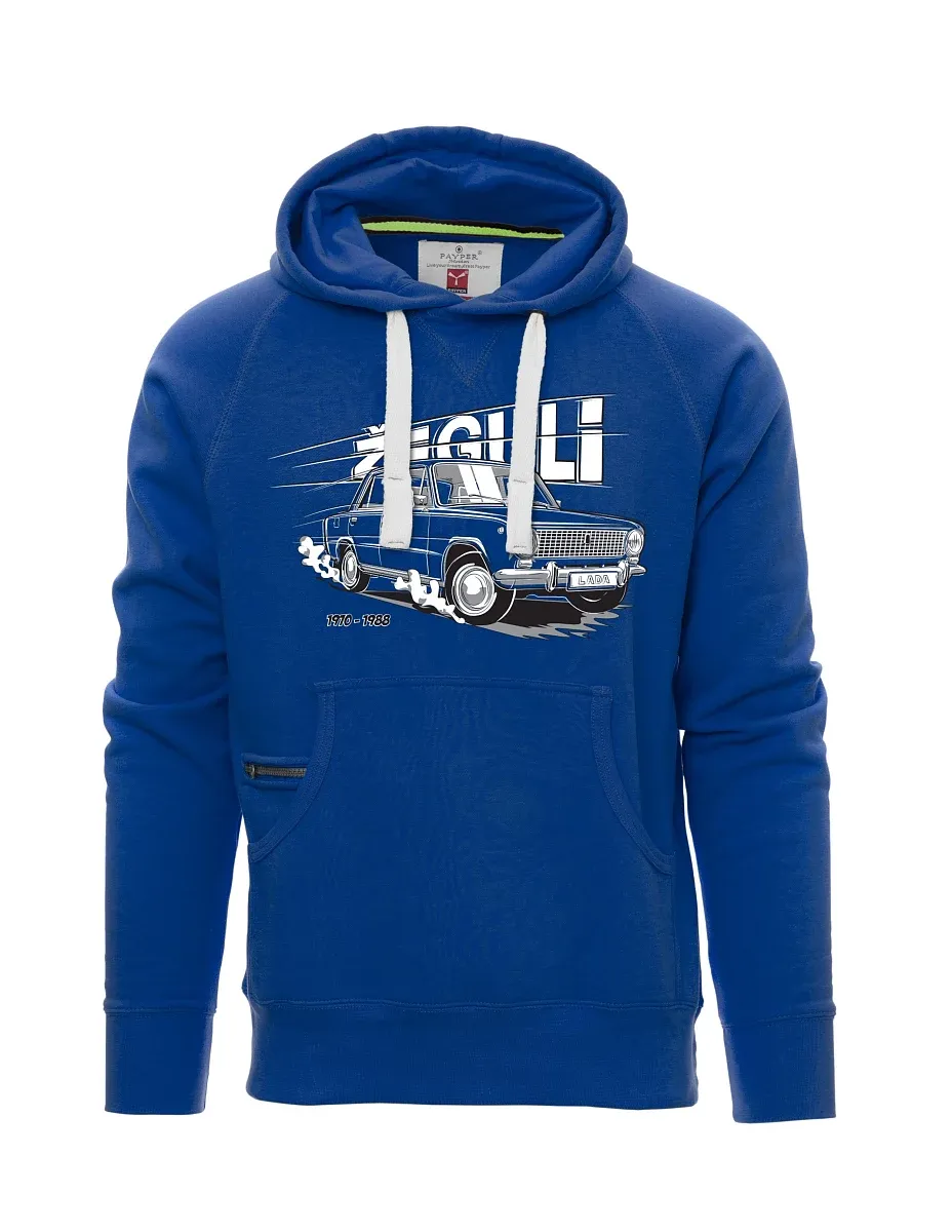 Blue men´s sweatshirt Lada-Žiguli
