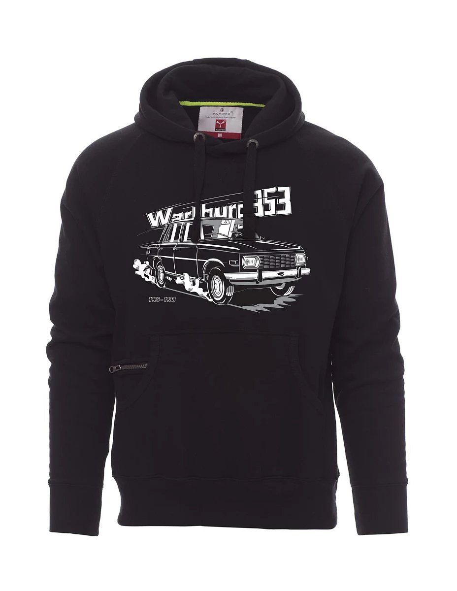 Black men´s sweatshirt Wartburg 353