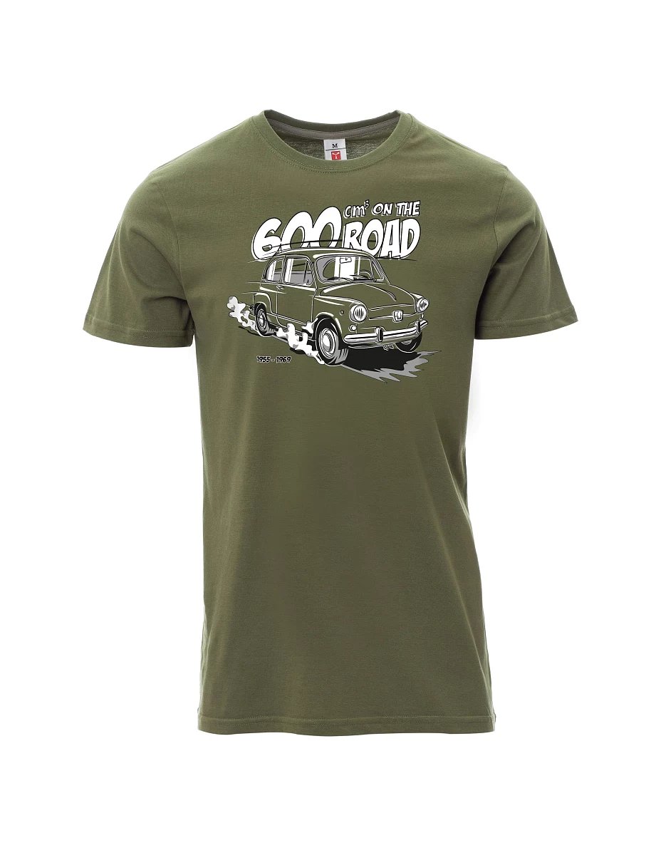 Khaki men´s T-shirt Italian veteran F 600