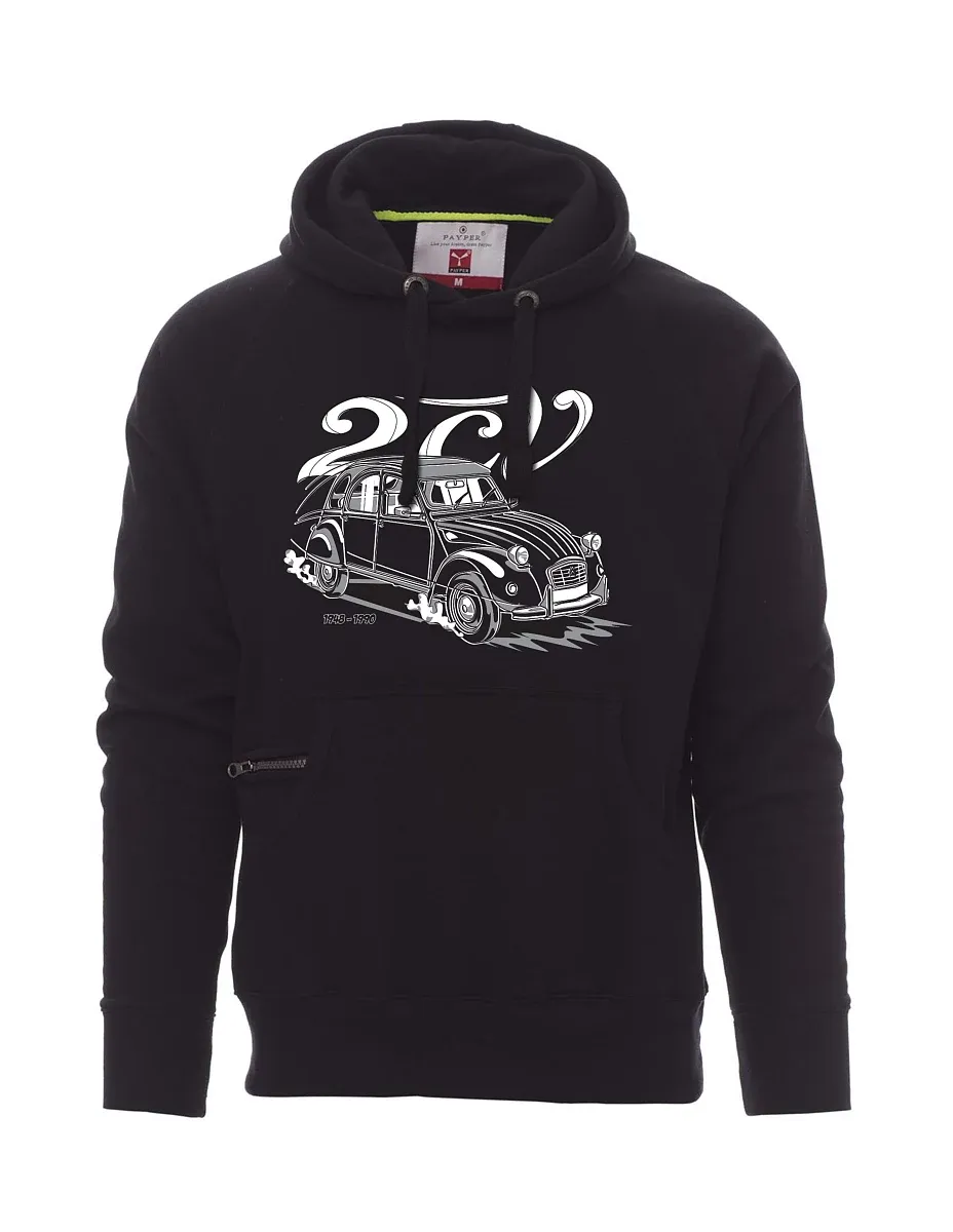 Black men´s sweatshirt 2CV