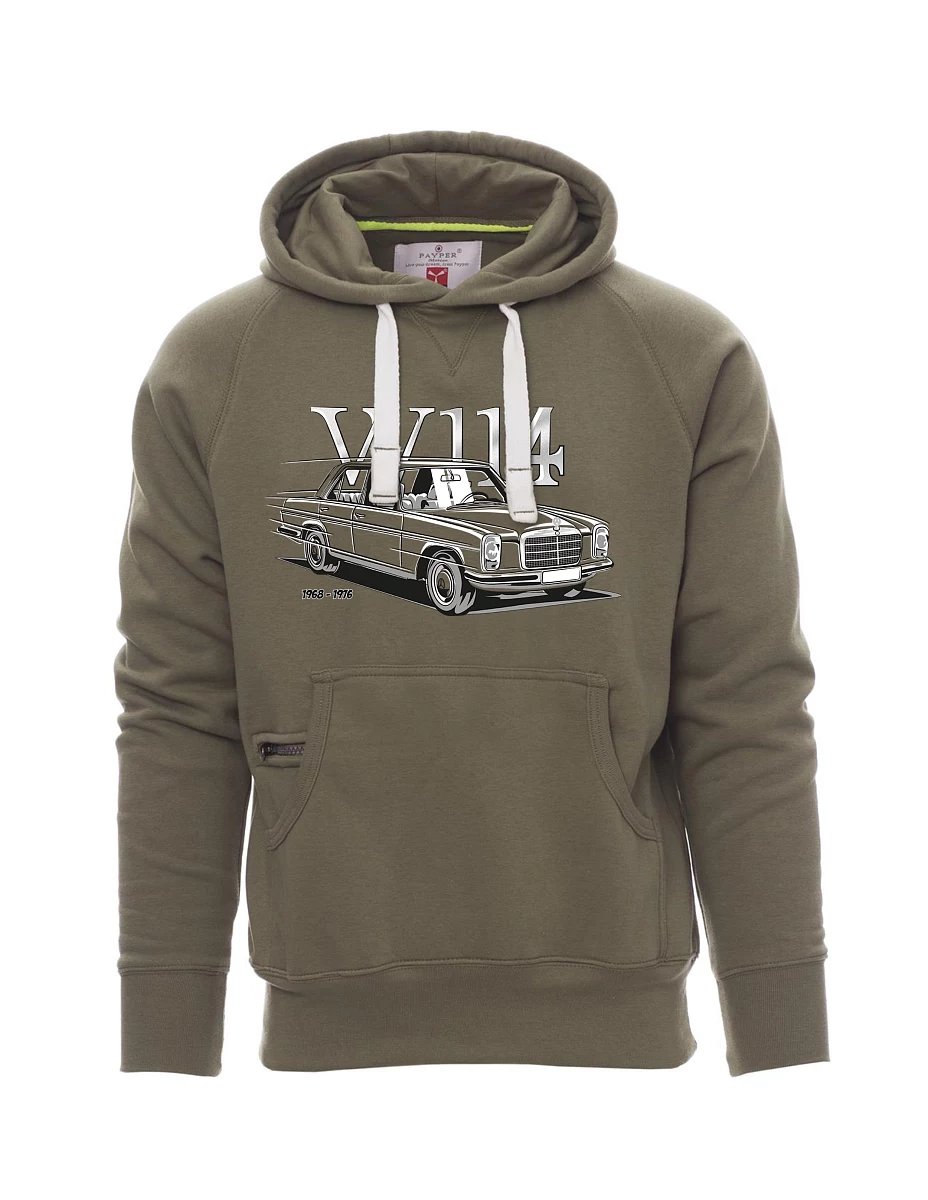 Khaki men´s sweatshirt W114