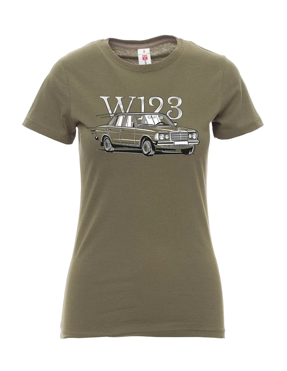 Khaki women´s T-shirt W123
