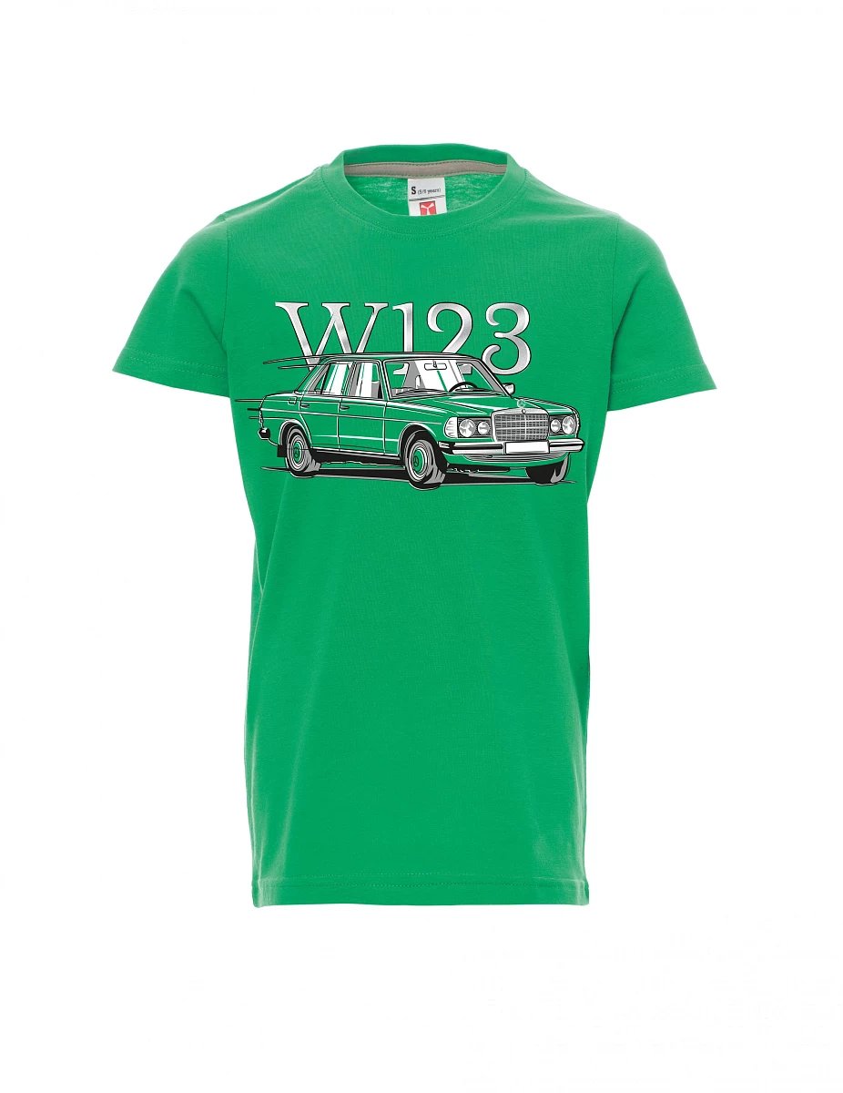 Green children´s T-shirt W123