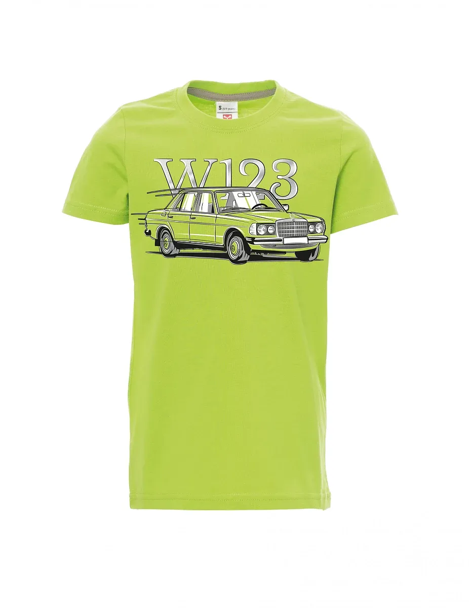 Light green children´s T-shirt W123