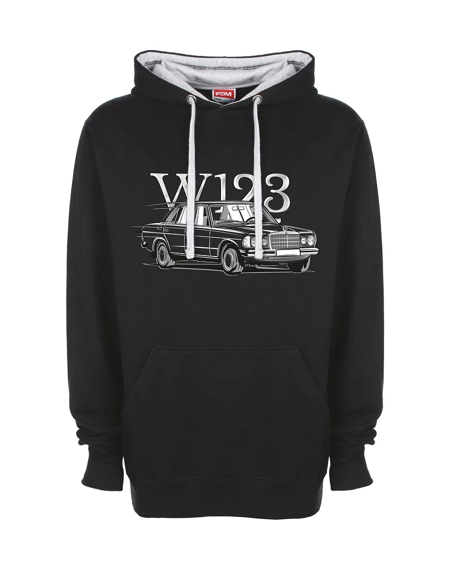 Grey-black sweatshirt W123