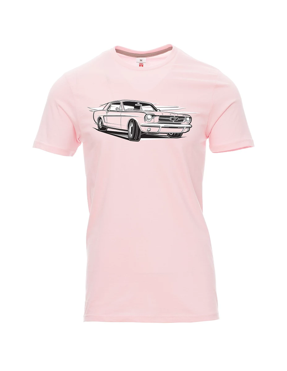 Light pink men´s T-shirt Mustang