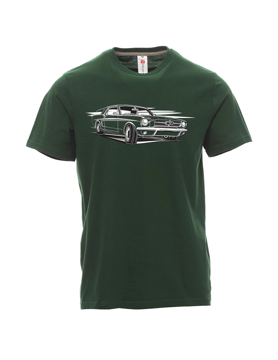 Dark green men´s T-shirt Mustang