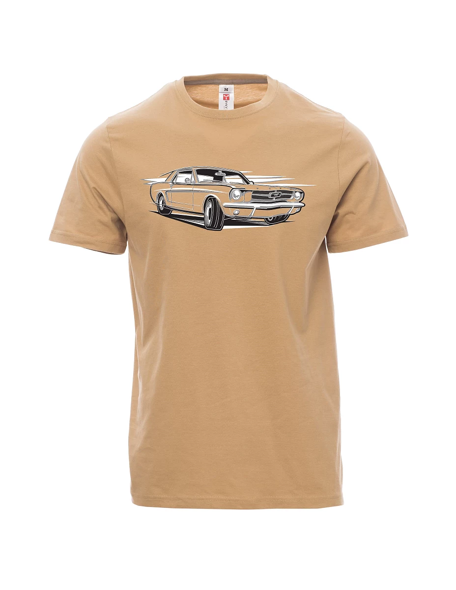 Brown men´s T-shirt Mustang