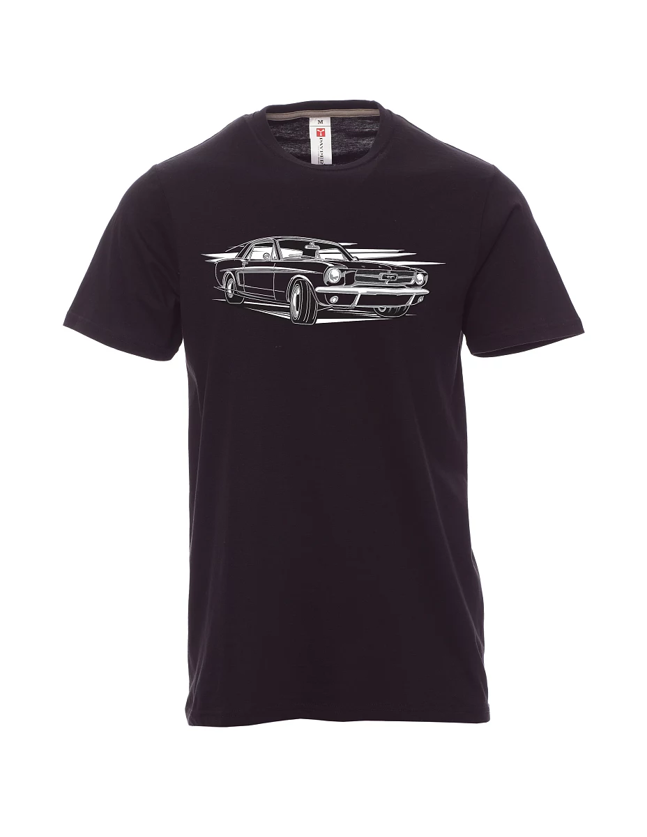 Black men´s T-shirt Mustang