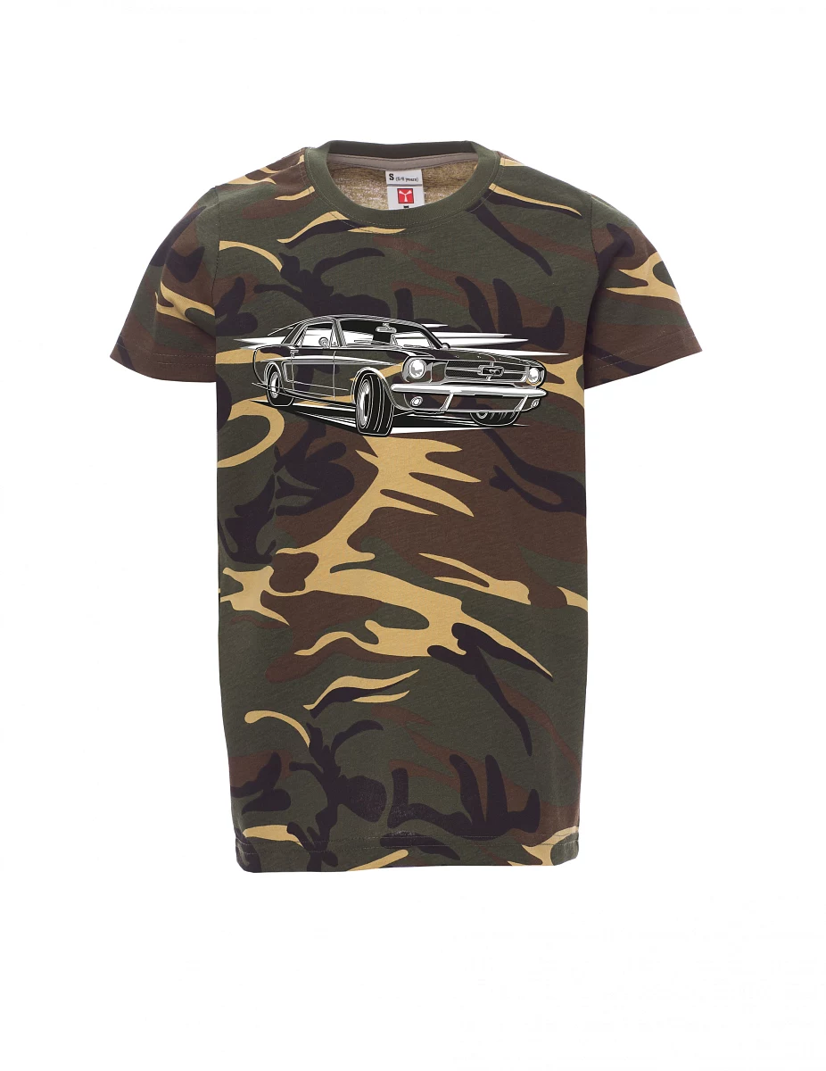 Camouflage children´s T-shirt Mustang