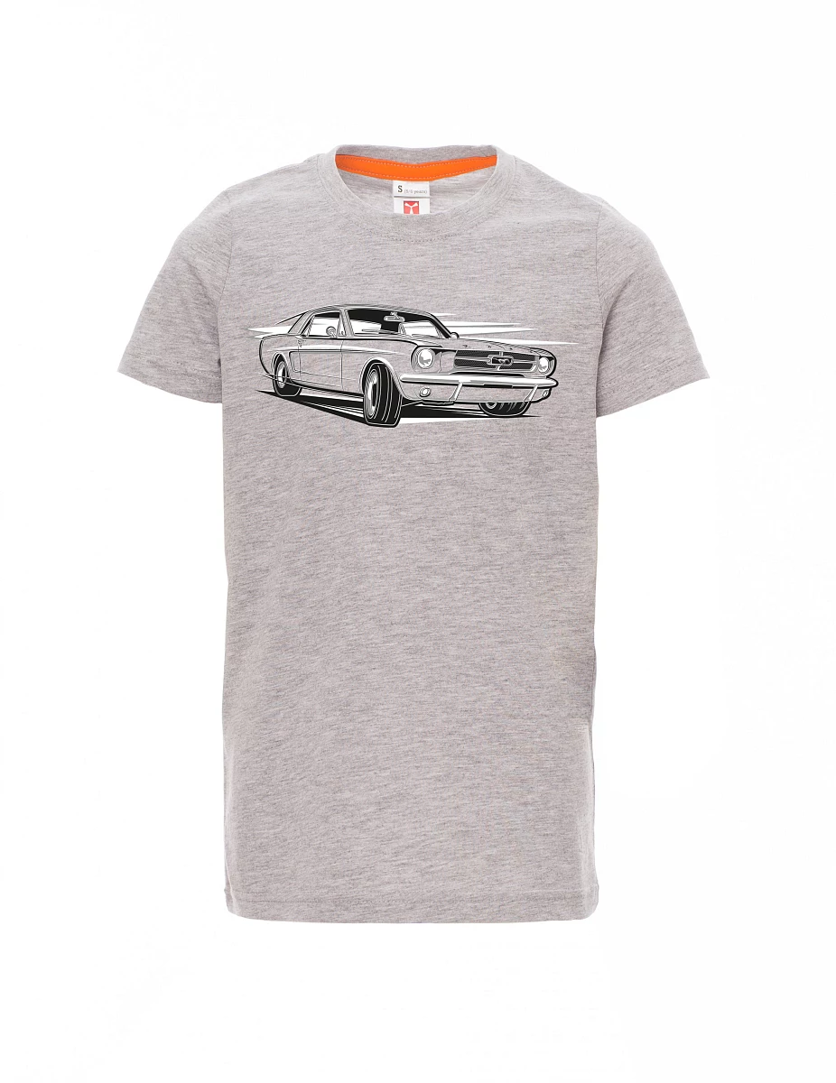 Grey melange children´s T-shirt Mustang